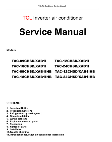 Serie XAB1 Inverter R32  WI-FI Ready
