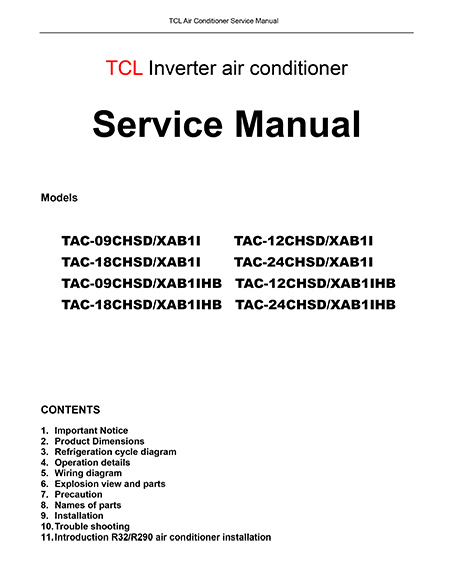 Serie XAB1 Inverter R32 WI-FI