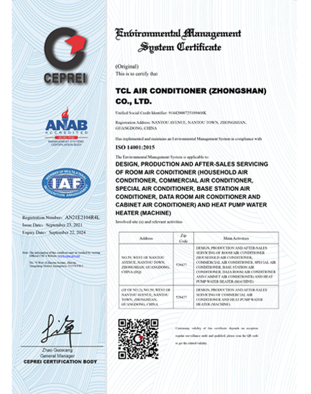 Certificat ISO 14001-2015-EN