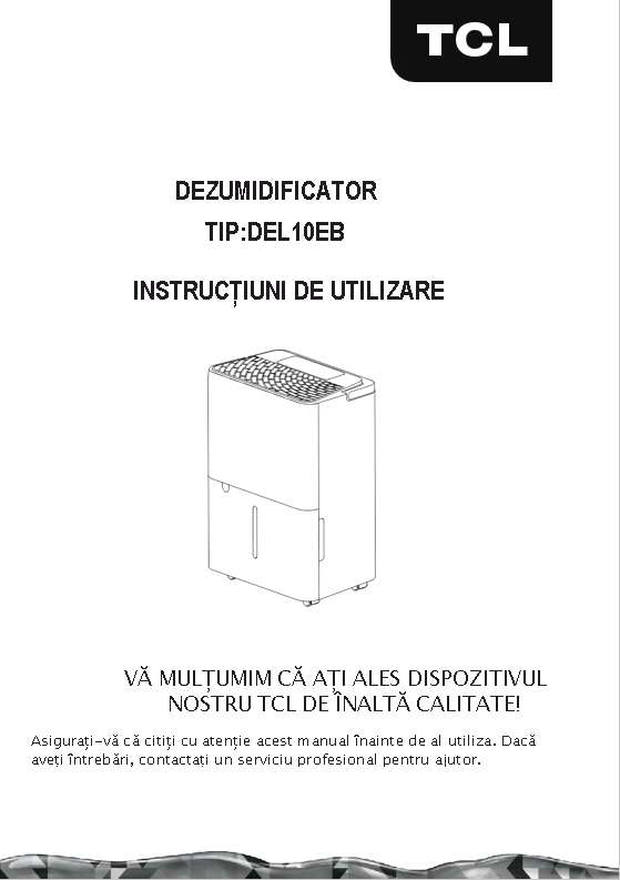 DEZUMIDIFICATOR DEL10EB